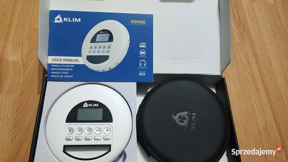 Discman KLIM Nomad nowa wersja przenośny Książ Wielkopolski