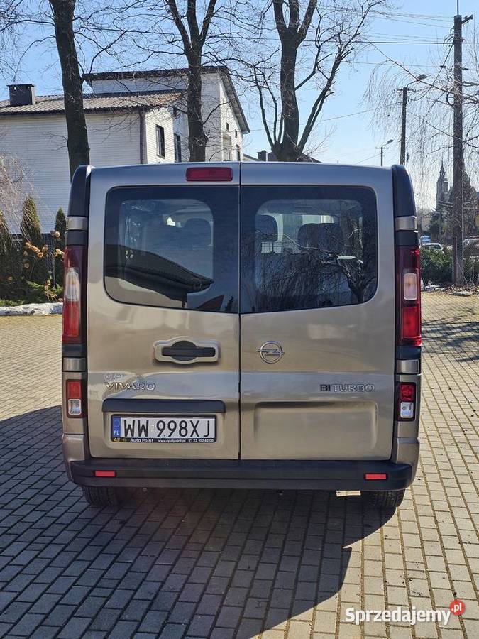 Opel Vivaro B 2016 9 osób Salon Polska nieuszkodzony Bielsk