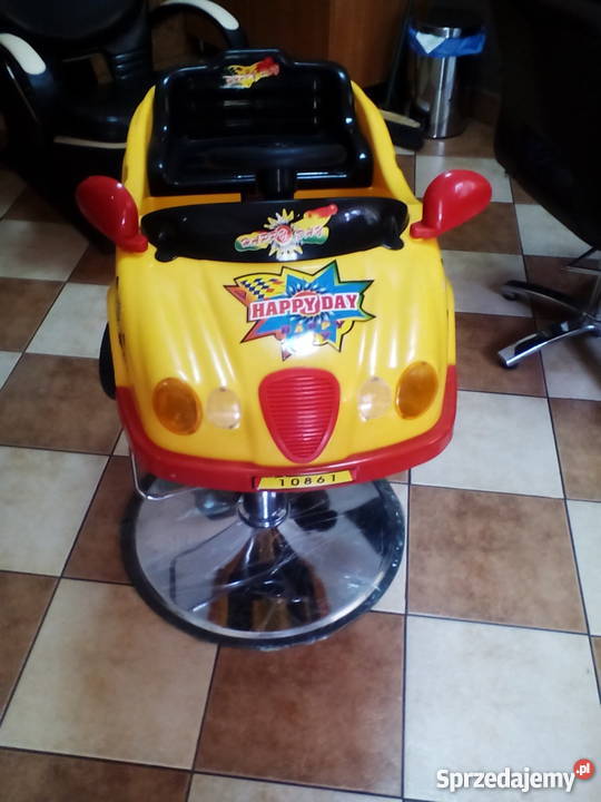 Fotelik fryzjerski dzieci zachodniopomorskie Świdwin