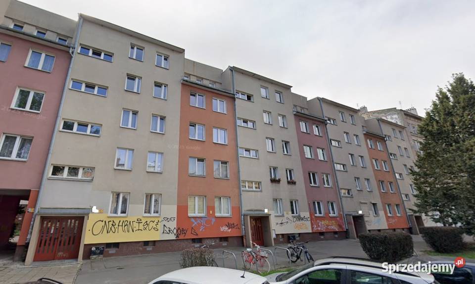 2pok 45met Widok PEŁEN ROZKŁADBALKON Wrocław parter