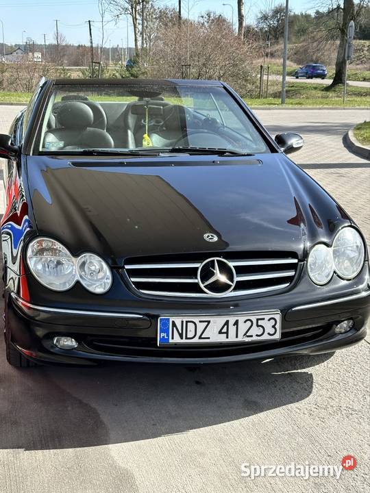 Mercedes clk 200 kabriolet z gazem CLK Lidzbark