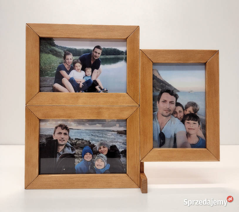 Ramka ramki na Zdjęcia Drewno sosnowe Fotografia Kraków