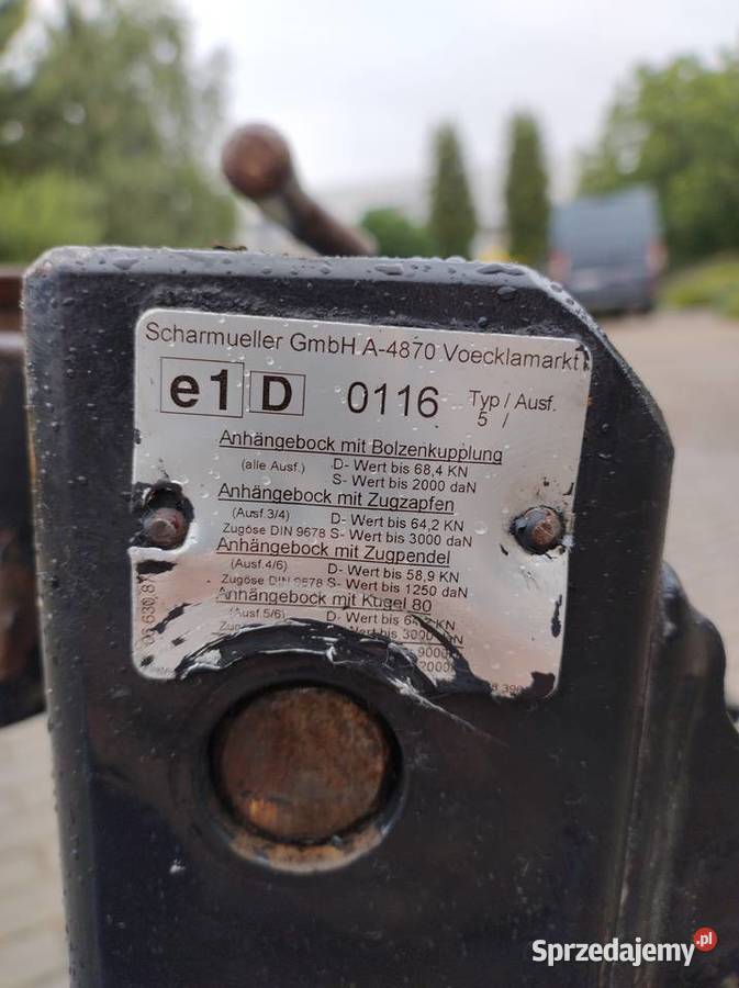 Zaczep dolny górny listwa dolna szyna zaczepu Turkowice sprzedam