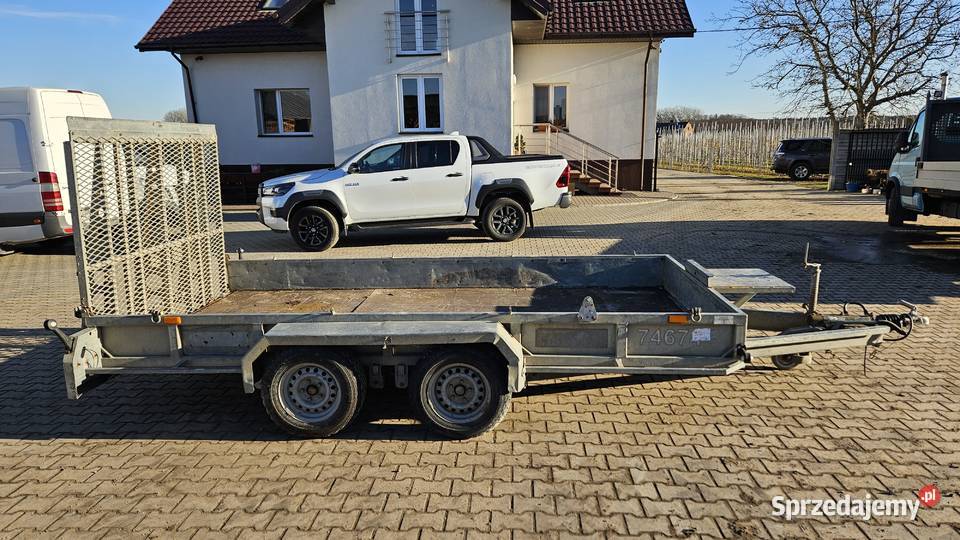 Przyczepa laweta Tiki TP385 35 tony 385x180 lawety Przyczepy Sochaczew