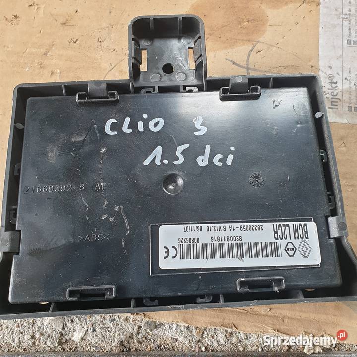 RENAULT CLIO III 15 DCI MODUL STEROWNIK KOMFORTU osobowe