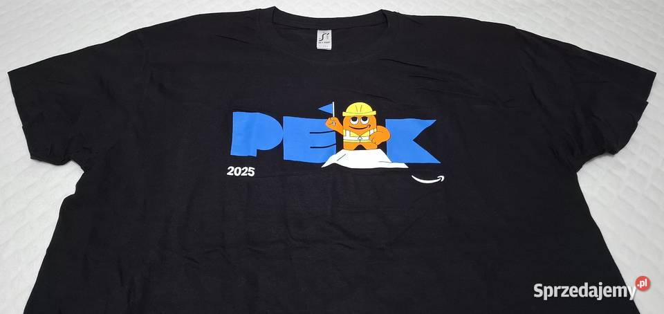 Koszulka krótki rękaw Tshirt czarna Amazon Sols Czeladź sprzedam