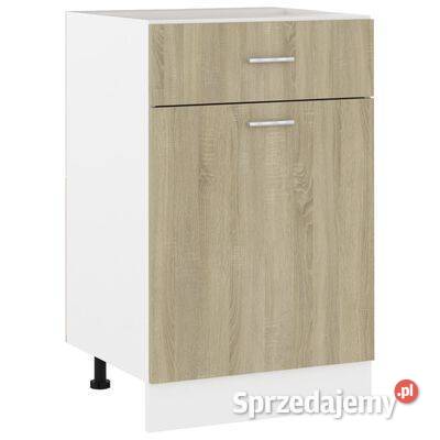 vidaXL Szafka z szufladą dąb sonoma 50x46x815 Warszawa