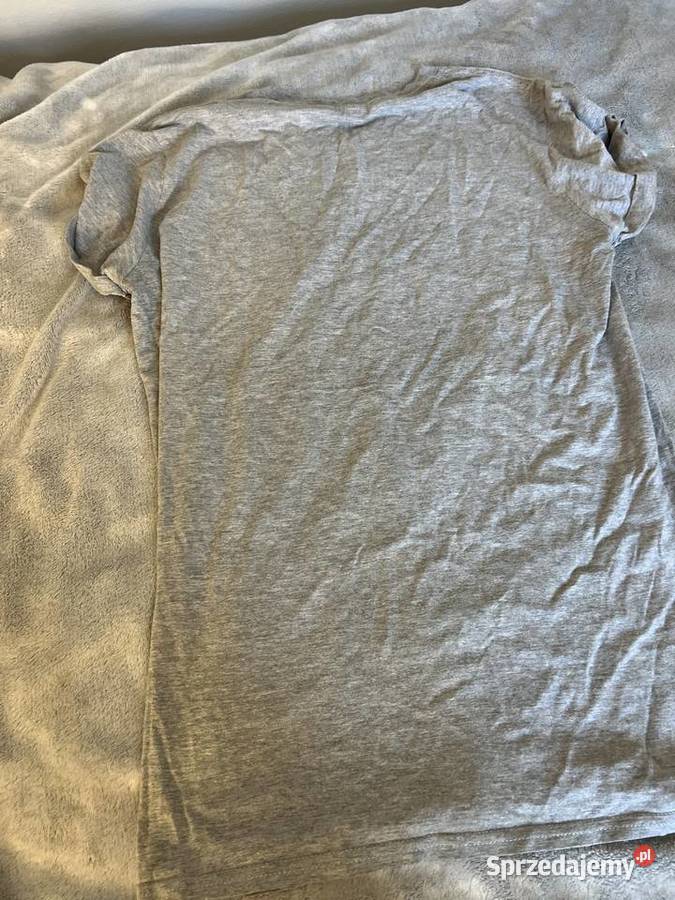 Tshirt koszulka bluzka z krótkim rękawem szara Jasło