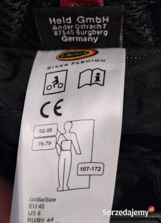Sprzedam spodnie na motorbuty Szlichtyngowa