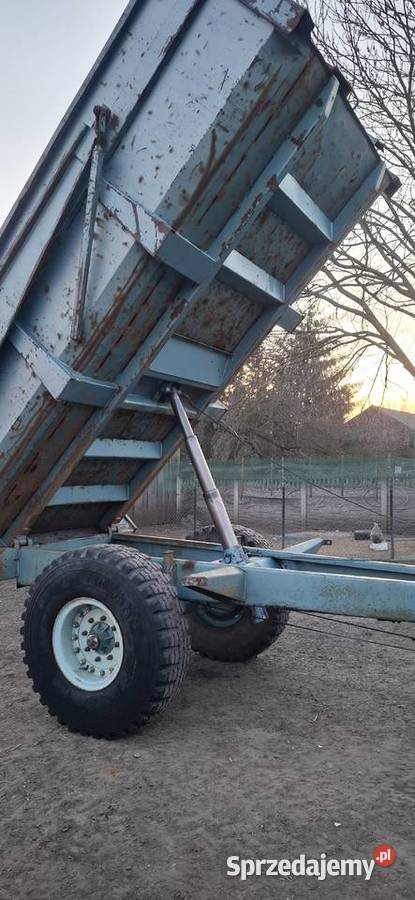 Przyczepa skorupa jednoosiowa 8t duchesne Biała Podlaska