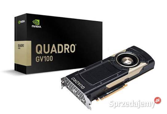 Gwarancja na kartę graficzną NVIDIA Quadro GV100 Lublin