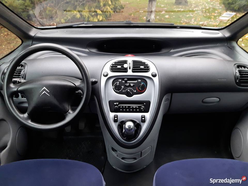 Citroen Xsara Picasso 16 HDi Stan Mały przebieg kierownica po prawej stronie Biała Rawska