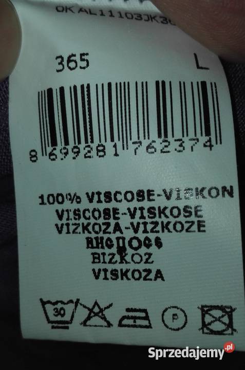 Fioletowa tunika bluzka Turcja M L XL 38 40 42 Topy i koszulki Warszawa