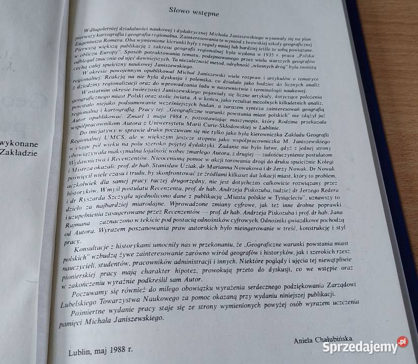 Geograficzne warunki powstawania miast polskich Gdańsk