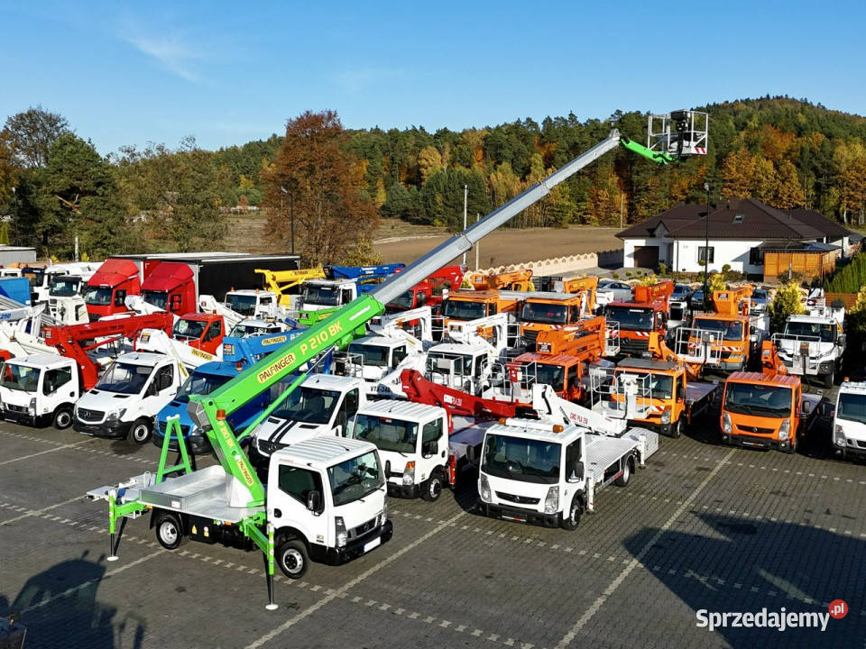 Nissan Cabstar Zwyżka Podnośnik Koszowy elektryczne lusterka Samochody ciężarowe Widełki sprzedam