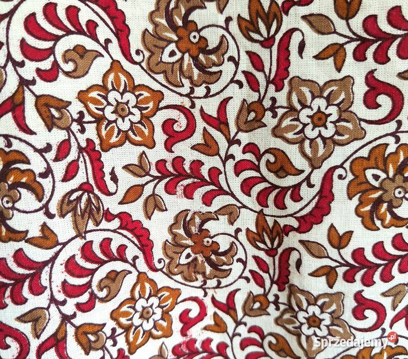 Tunika indyjska sukienka XXL 44 bawełna vintage Szczecin