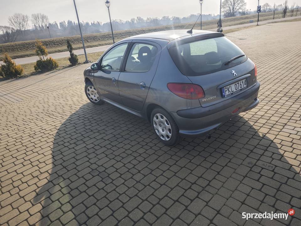 Peugeot 206 14 5drzwiowy 2007r łódzkie Uniejów sprzedam