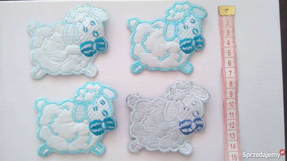 Prasowanka Naszywka Owieczka Owca 4 sztuki mazowieckie Warszawa