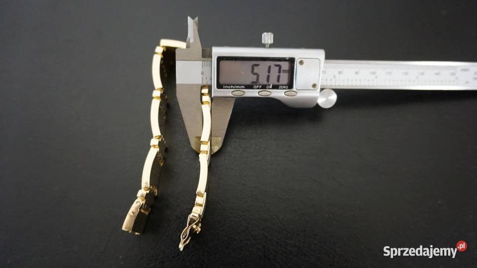 GRUBA SZEROKA BRANSOLETA 270G