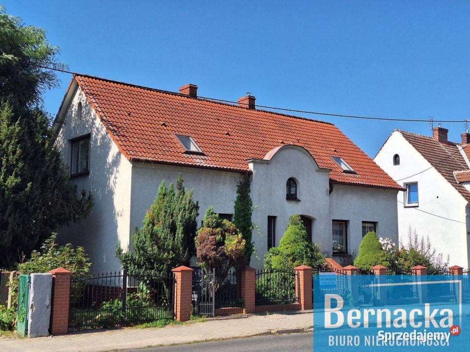 Dom z dużą działką Stabłowice cegła dolnośląskie Wrocław sprzedam