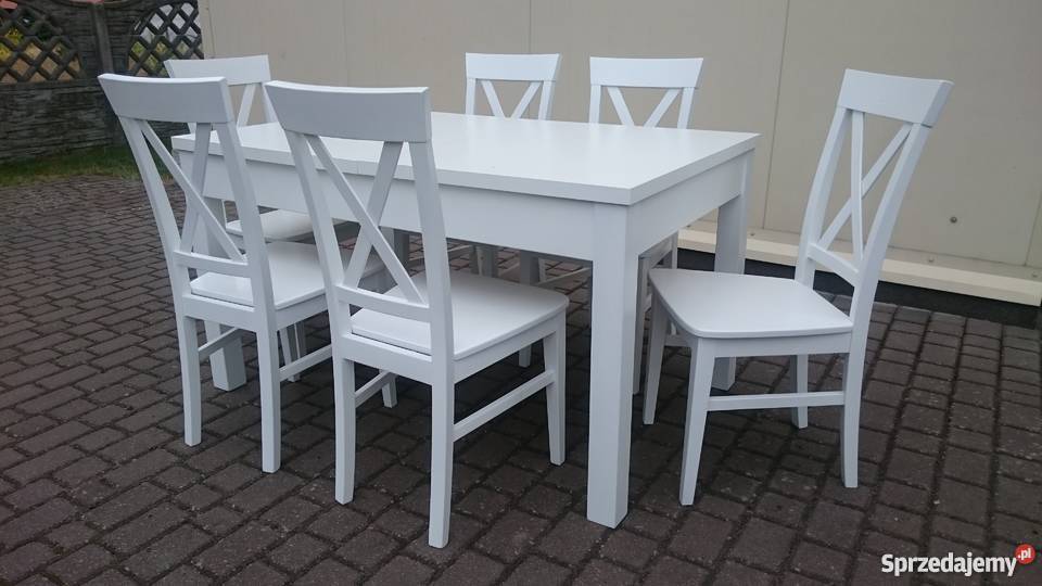 Krzesło prowansalskie skandynawskie krzyżak Poznań