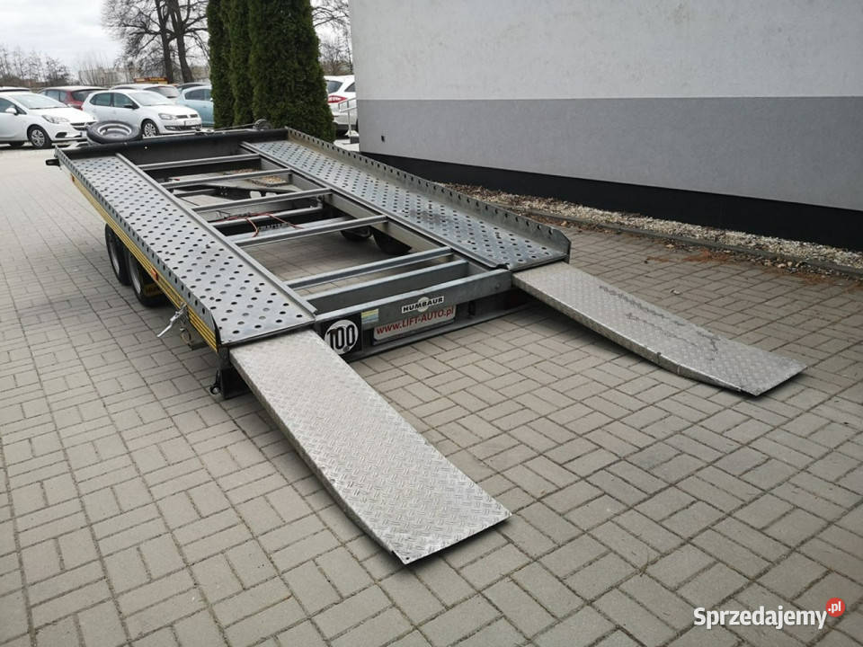 do przewozu samochodów Humbaur G Laweta uchylna Strzegom sprzedam