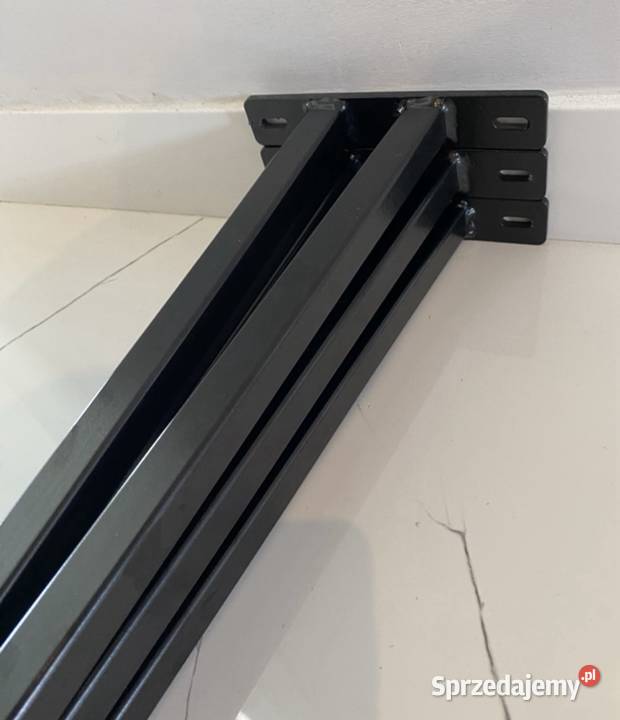 Czarne Nogi metalowe70 Noga loft Stolik kawowy Bochnia