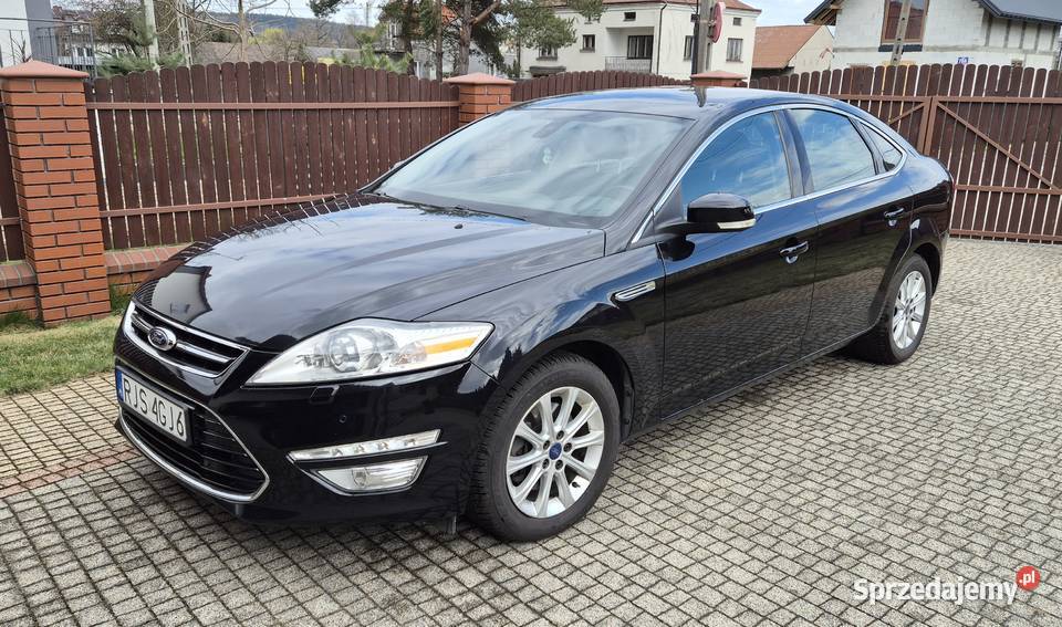 Ford Mondeo MK4 203 automat benzyna czarny kupiony w polskim salonie Jasło
