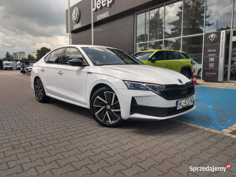 koda Octavia 15 TSI 150 mHEV Sportline DSG światła do jazdy dziennej Tychy
