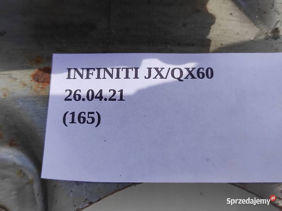 PEDAŁ GAZU INFINITI QX60 JX Nowy Tomyśl sprzedam