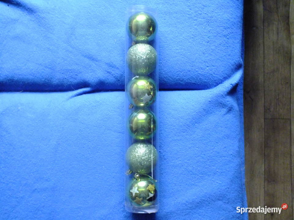 Sprzedam jedną tubę z bombkami świątecznymi nowe Boże Narodzenie pomorskie Gdańsk