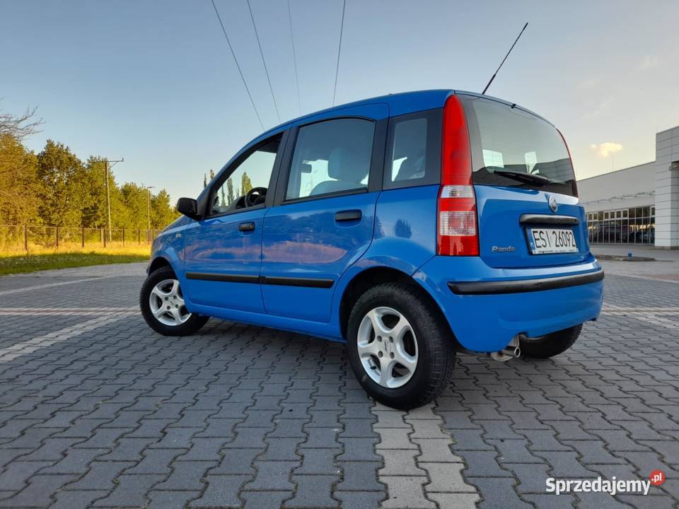 Śliczny Fiat Panda2005 r12 BzWsp112 łódzkie Zduńska Wola