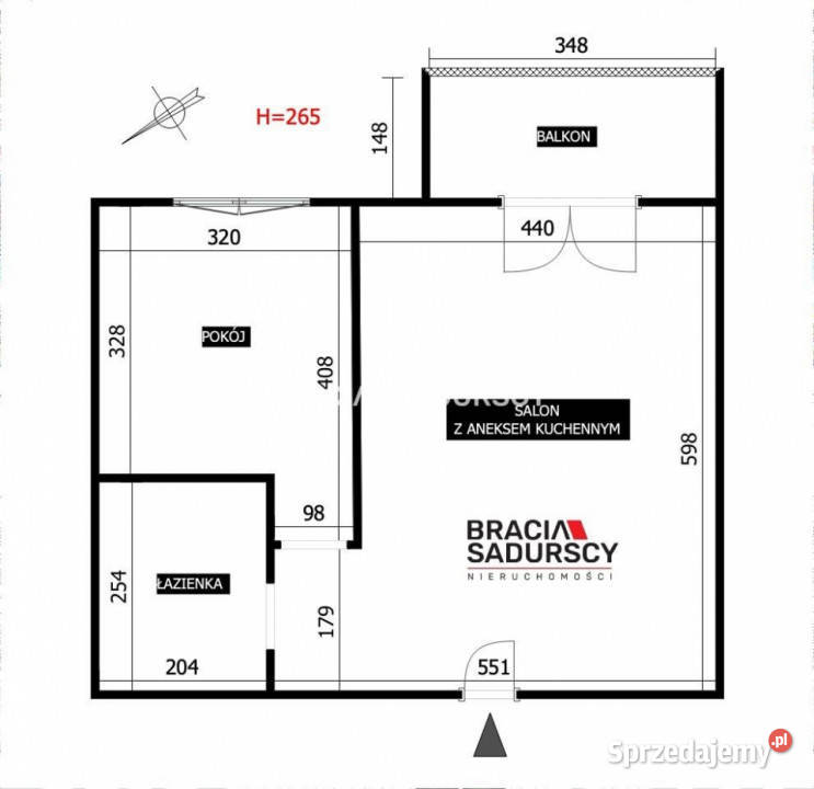 Mieszkanie 4481m2 2 pokoje Kraków