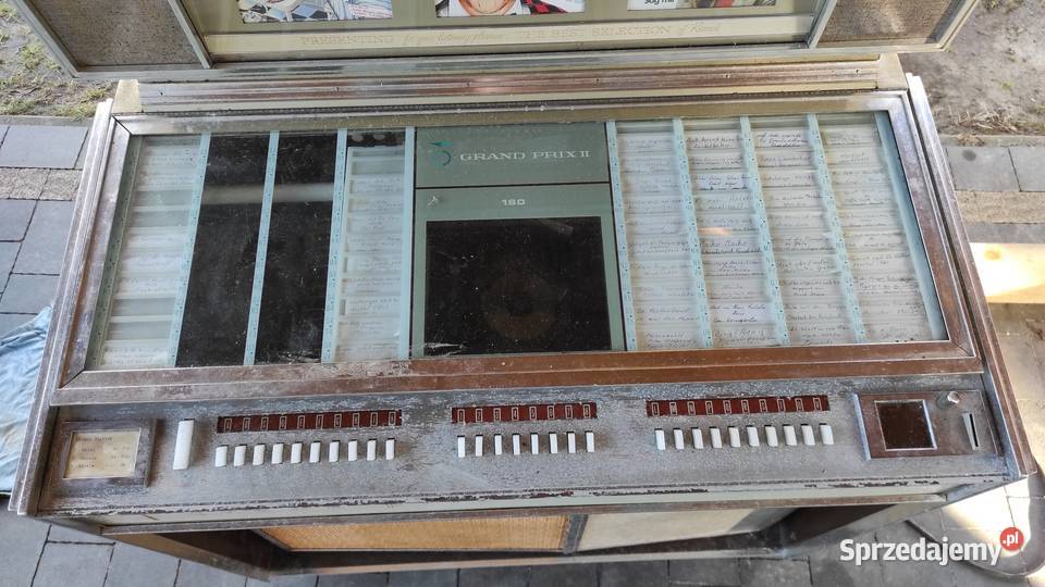 Szafę grającą ROCKOLA 425 Grand Prix z 1959 roku lubelskie Biłgoraj