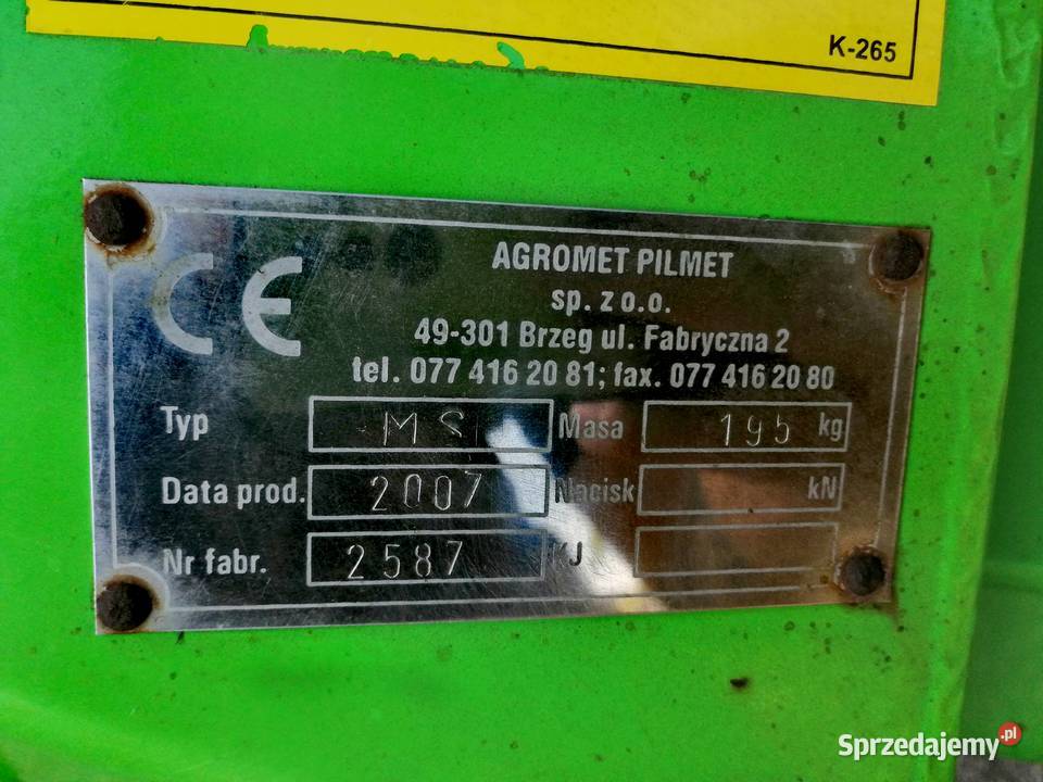 Rozsiewacz nawozu unia mx 400 kujawsko-pomorskie Żnin