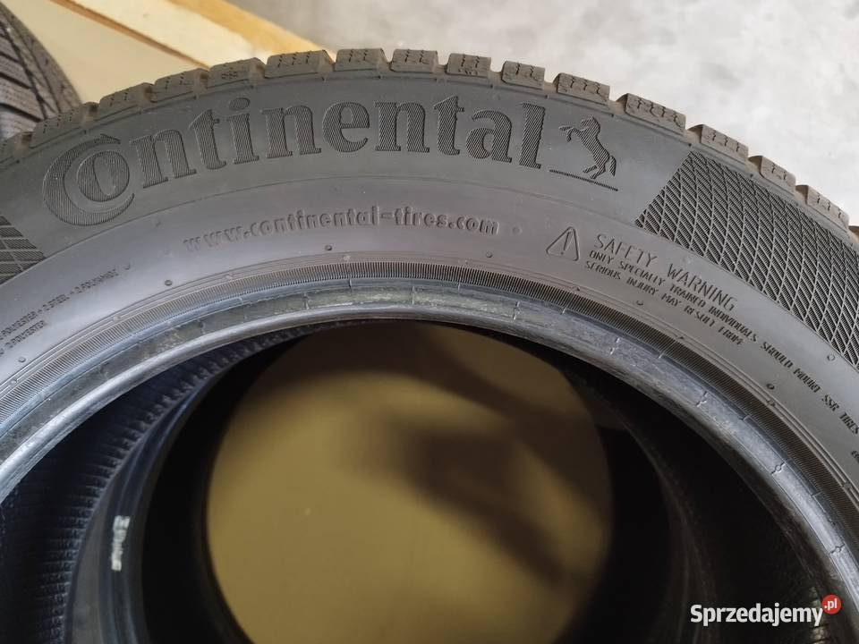 Opony zimowe Continental Run Flat 225 55 R17 z mazowieckie Warszawa
