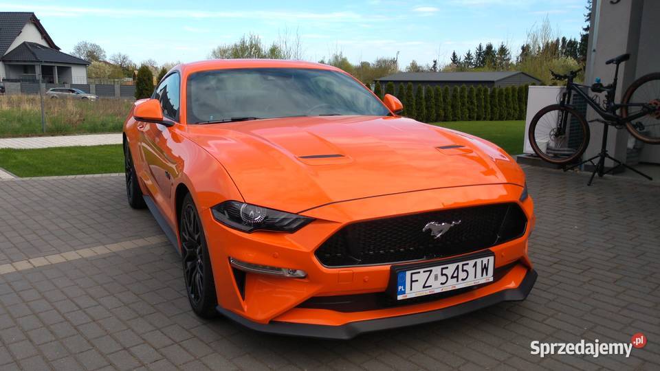 FORD MUSTANG GT V8 450 SALON POLSKA 052020 Zielona Góra