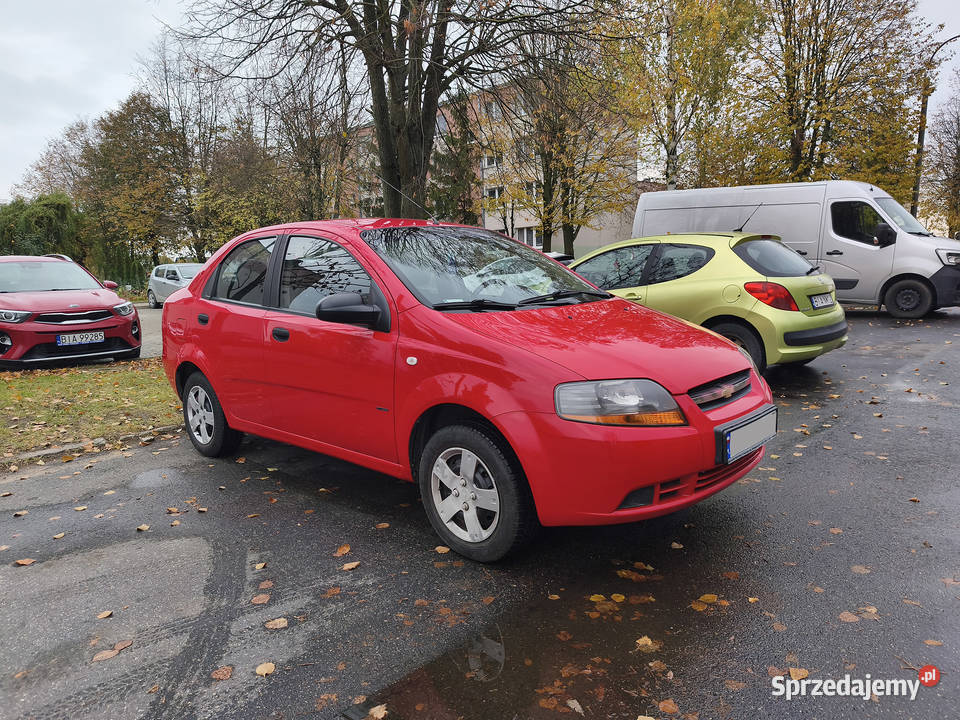 Chevrolet Aveo 14 podlaskie Białystok