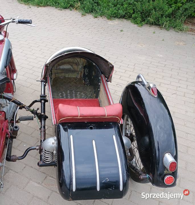 Motocyklwózek boczny Stolz typ B4 Berlin Rarytas warmińsko-mazurskie