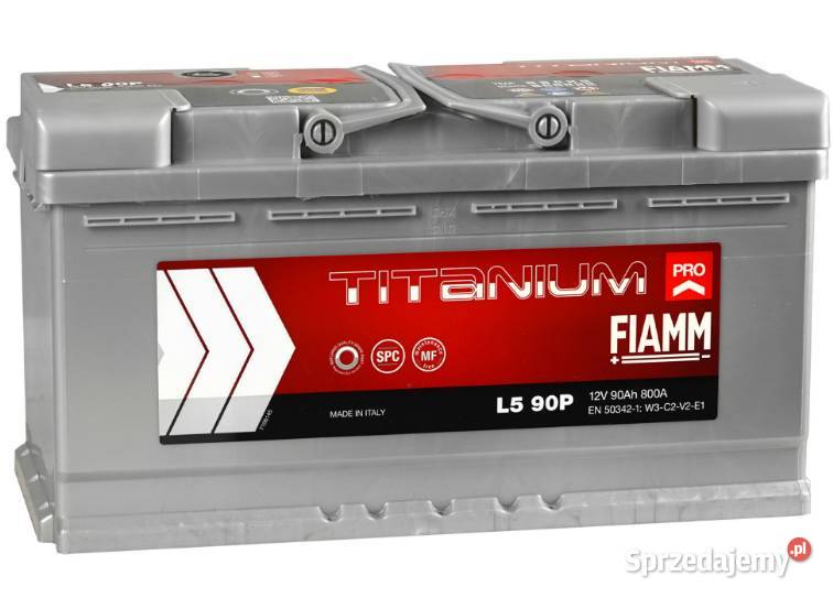 Akumulator 12V 90Ah 800A FIAMM TITANIUM PRO Kościerzyna