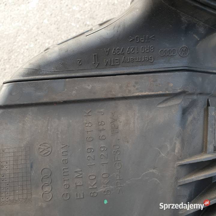 AUDI A5 8T OBUDOWA FILTRA POWIETRZA 8K0133835BM kujawsko-pomorskie Łochowice sprzedam