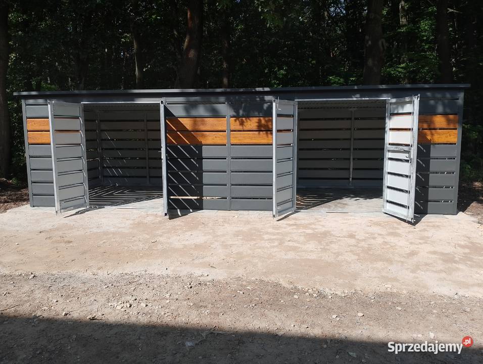 Wiata Śmietnikowa Magazyn Wiata Garaż Blaszany