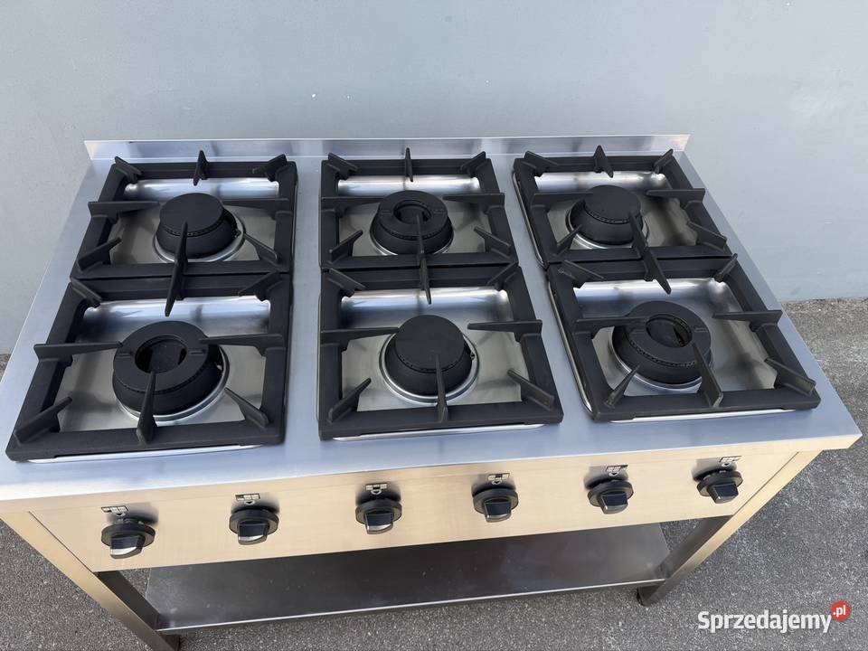 Kuchnia gazowa Kromet 6 Pal Gastronomia