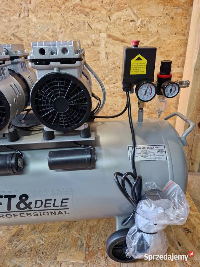 Kompresor bezolejowy KraftDele KD1397 100 l 8