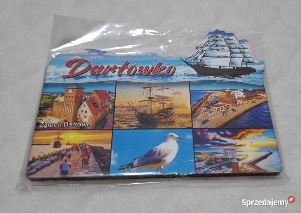 Magnes na lodówkę Darłówko 9x7 Kolekcje magnesy Czeladź