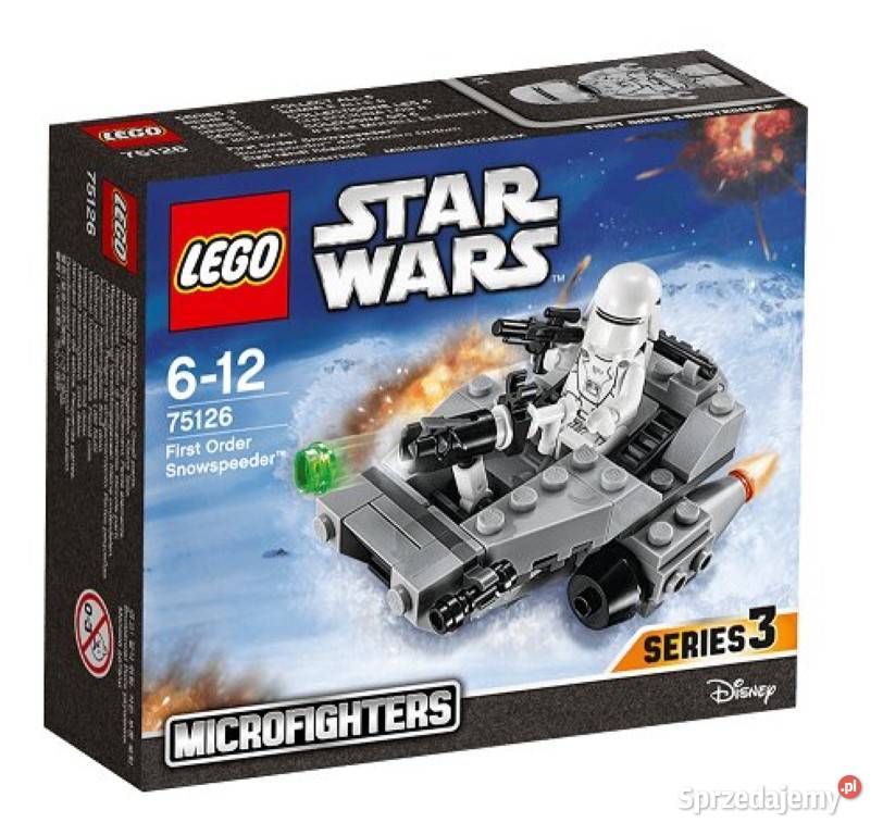 LEGO STAR WARS 75126 Śmigacz śnieżny Najwyższego Zabawki Gdańsk