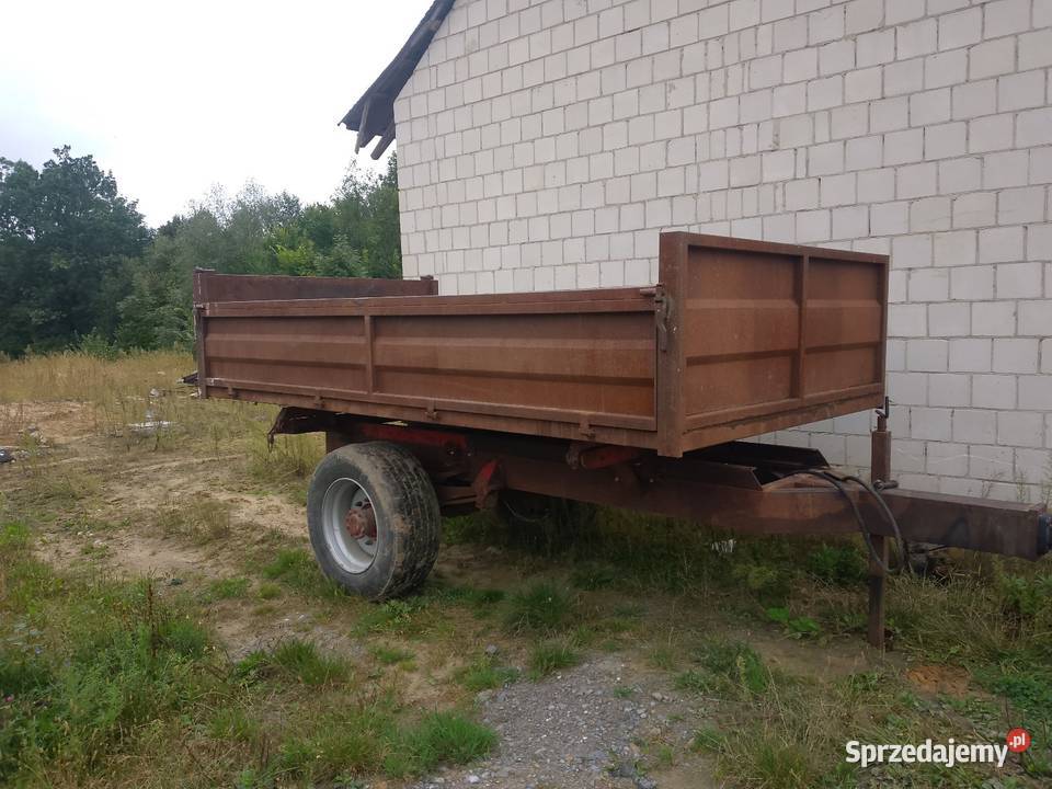 Przyczepa rolnicza jednoosiowa Adamówka