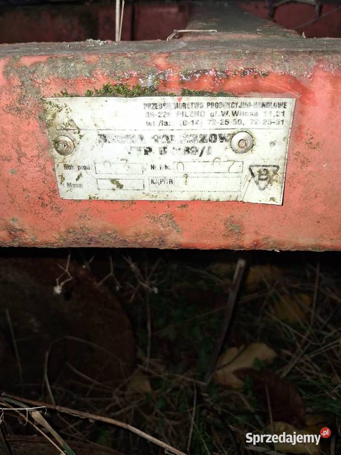 Brona talerzowa Talerzówka 46 27m nieuszkodzony lubelskie Puławy