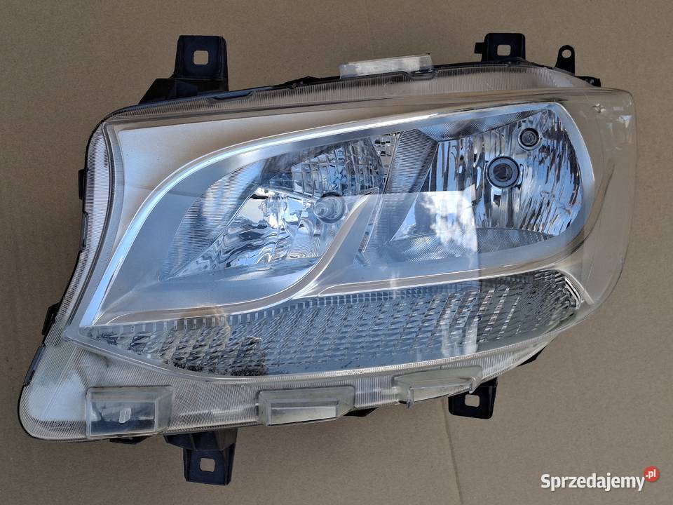 MERCEDES SPRINTER W907 W910 REFLEKTOR LEWY LAMPA Oświetlenie Bieleń