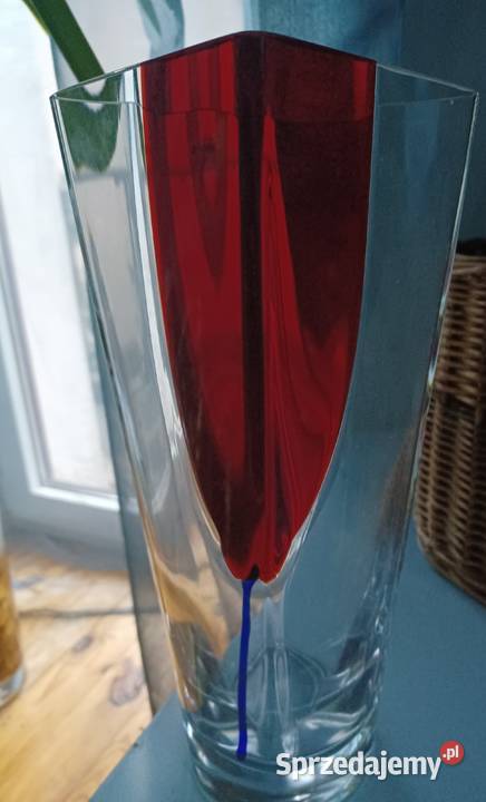 Polscy Projektanci Szkła wazon Anna Grabowska Łódź